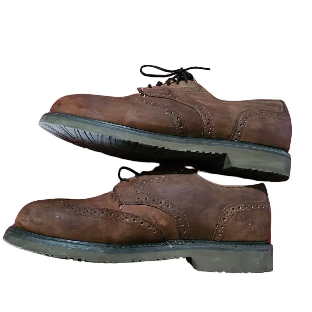 Men's DEXTER American Brogues Waterproof Leather Shoes Size 9.5‎
